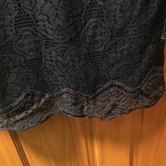 Navy Lace Dress - Picture 5 of 5